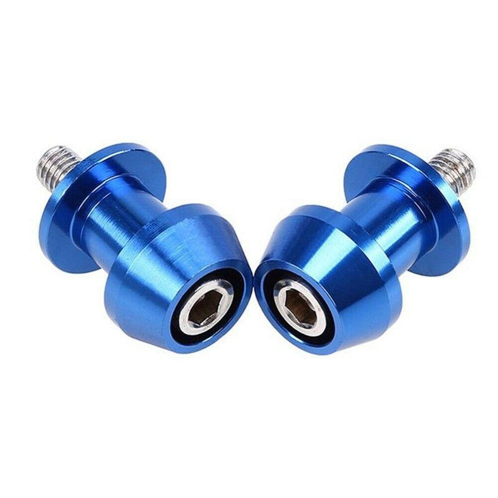 10mm Diameter Swingarm Spools Slider CNC Machined Motorcycle Stand Spools Garage Use