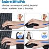 Gaming Office Mice Mat For PC Non-slip Laptop Keyboard Pad Mouse Pad Mouse Mat Wrist Rest Pad