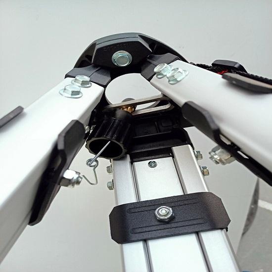 Trepied din aluminiu Instrument de sondaj al stației totale de teodolit cu nivel automat