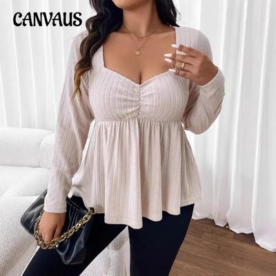 Plus Size Women's New Fall Elegant Slimming Short Top