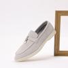 Strictly selected men's casual shoes, one-pedal lazy shoes, large-size fashion Doudou shoes, flat loafer