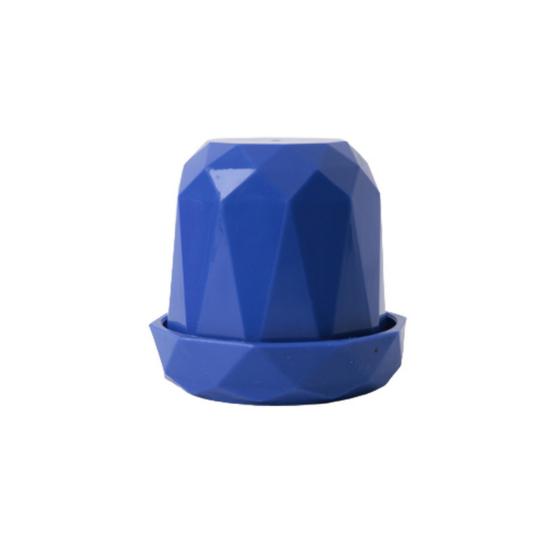 

Чашка для игры в кости Многогранная гладкая поверхность с защитой от трещин Удобная на ощупь рука Износостойкая настольная игра Бар Клуб КТВ Кубок для игры в кости королевский синий