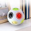 Sensory Fidget Ball Decompression Toy Spherical Puzzle Football Stress Relief Ball for Toddlers Adults Funny Color Match