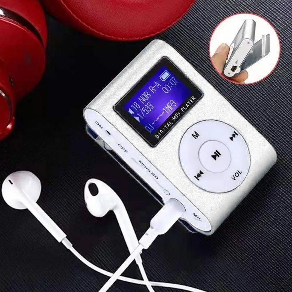 with LCD Screen USB MP3 Music Players Lossless Sound Student Walkman Portable Mini MP3 Player  Gift
