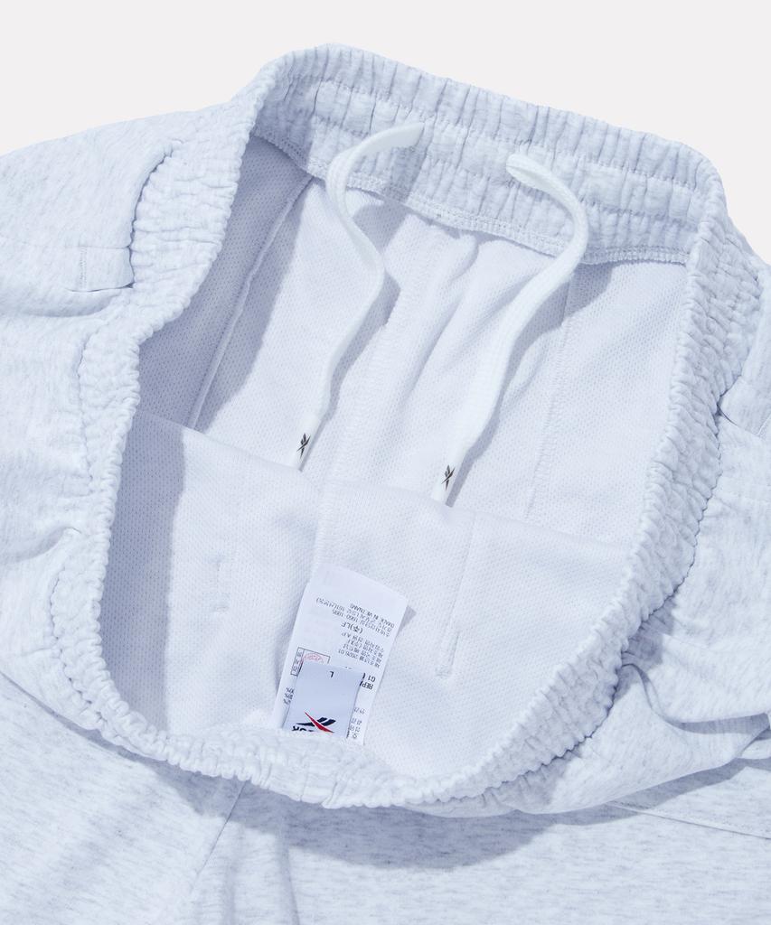 REEBOK Wide Sweatshirt Bermuda - Light Melange Grey