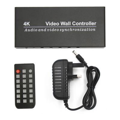 Video Wall Controller 4K 30Hz Vstup 1 na 4 Výstupy 9 Režimů HD Multimediální Rozhraní Video Wall Procesor