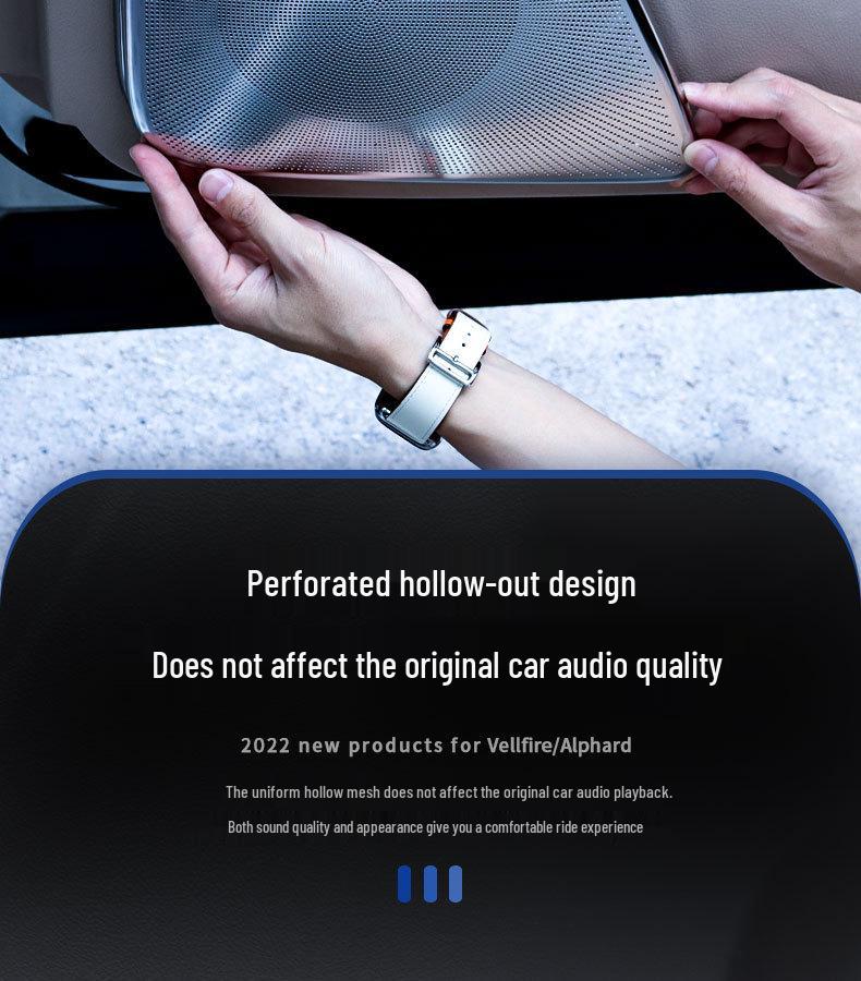 Toyota Alphard/Vellfire 20 Audio Panel & Speaker Frame Mod Cover