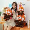 Cross-Border Raccoon Plush Toy - Soft & Cute Bear Pillow for Kids' Birthday