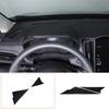 Glossy Piano Black Dashboard Trument Side Trim Sticker For Subaru WRX VB 22+