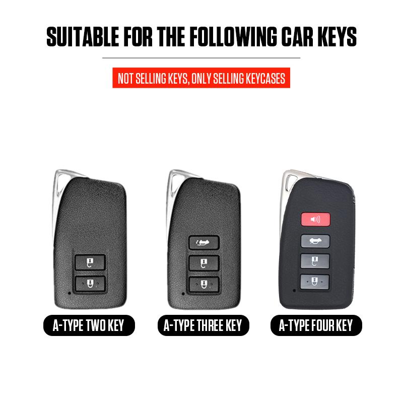 Interior Mouldings Car Remote Key Case Shell Cover Fob For Lexus NX IS RX ES GX LX LS UX GS 200 260 300 350 NX200 NX300 RX350 ES