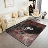 Billiard Balls Large Area Rug 5x7 Billiard Cue Living Room Rug | Pool Balls for Pool Table Rugs for Bedroom, Billiards Pool Cue Carpet Indoo