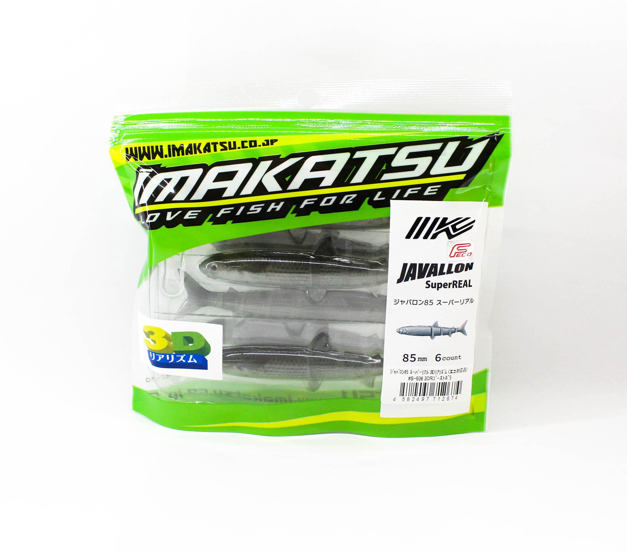 

Imakatsu Soft Lure Javallon 85 Super Real 3DR S-608 (2674)