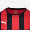 Puma Galleria Puma Long SLeeve Lee STripe Round T shirT Black Red