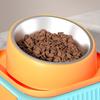 Anti-Ant Pet Food Bowl 15 Degrees Slope Pet Food Dispenser Bowls Pet Feeding Basin  Dogs Cats