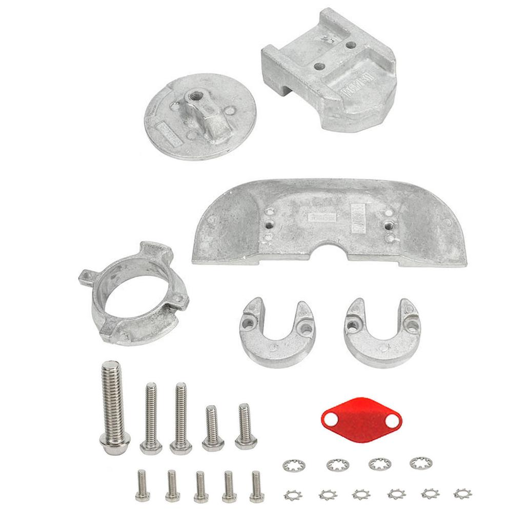 Aluminium Anode Kit 888756Q01 High Strength Rustproof for Mercruiser Alpha 1 Generation 2