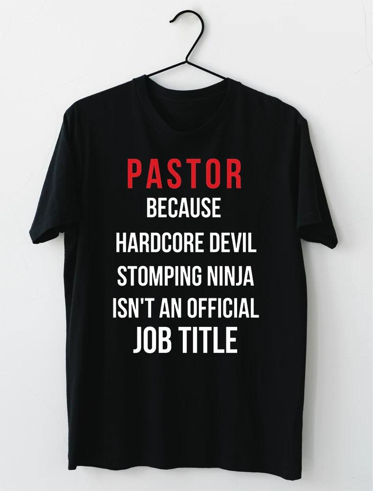 LIMITED NEW Pastor For Job Title T-Shirt L-2XL XXXXL