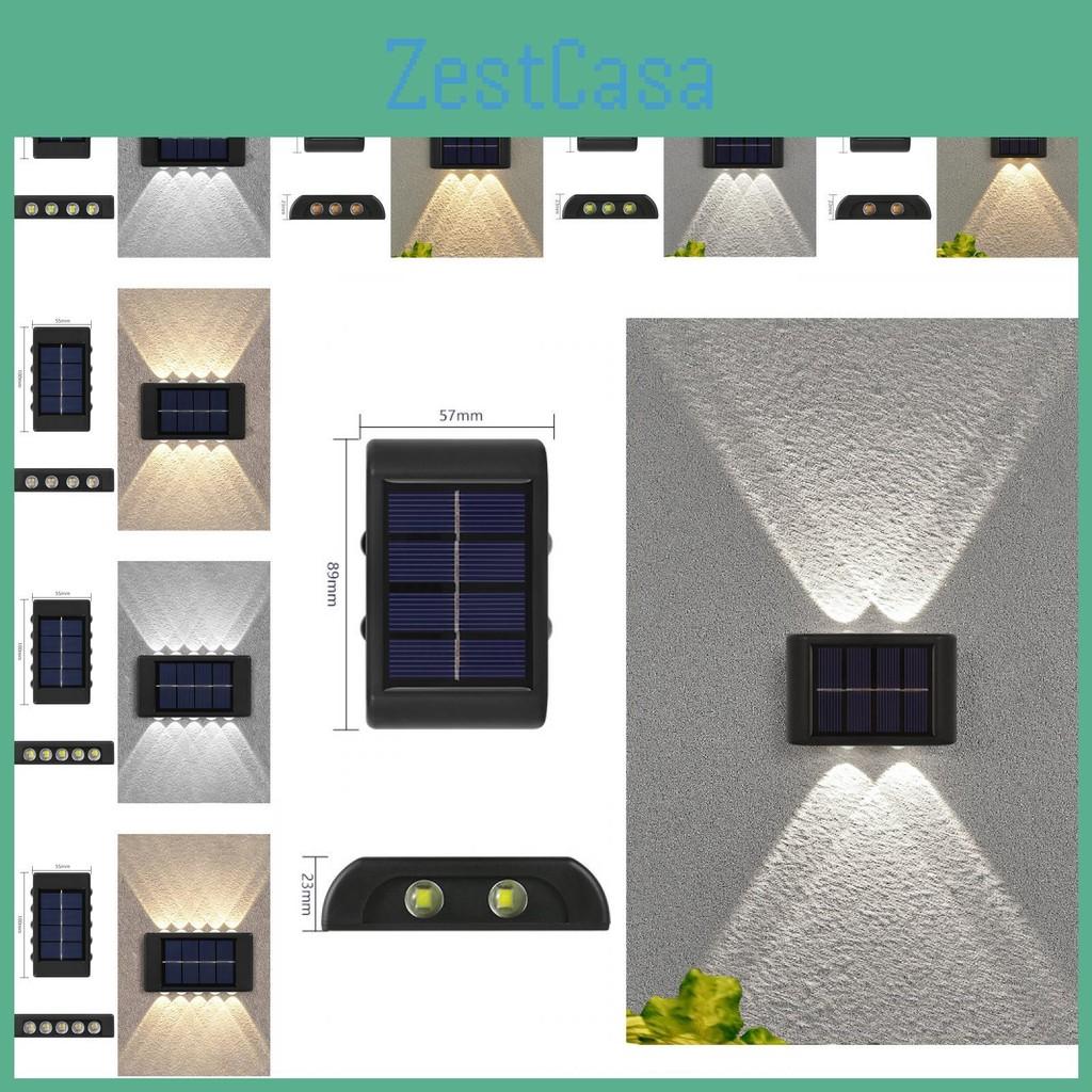 Lamp Solar Wall Outdoor Luminous Lighting Garden Fence Decoration Sunlight Light