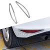 For VW Volkswagen Golf7 Golf 7 2014 2015 2016 2017 2018 Car Body ABS Trim Back Tail Rear Fog Light Hoods Lamp Frame Stick 2pcs
