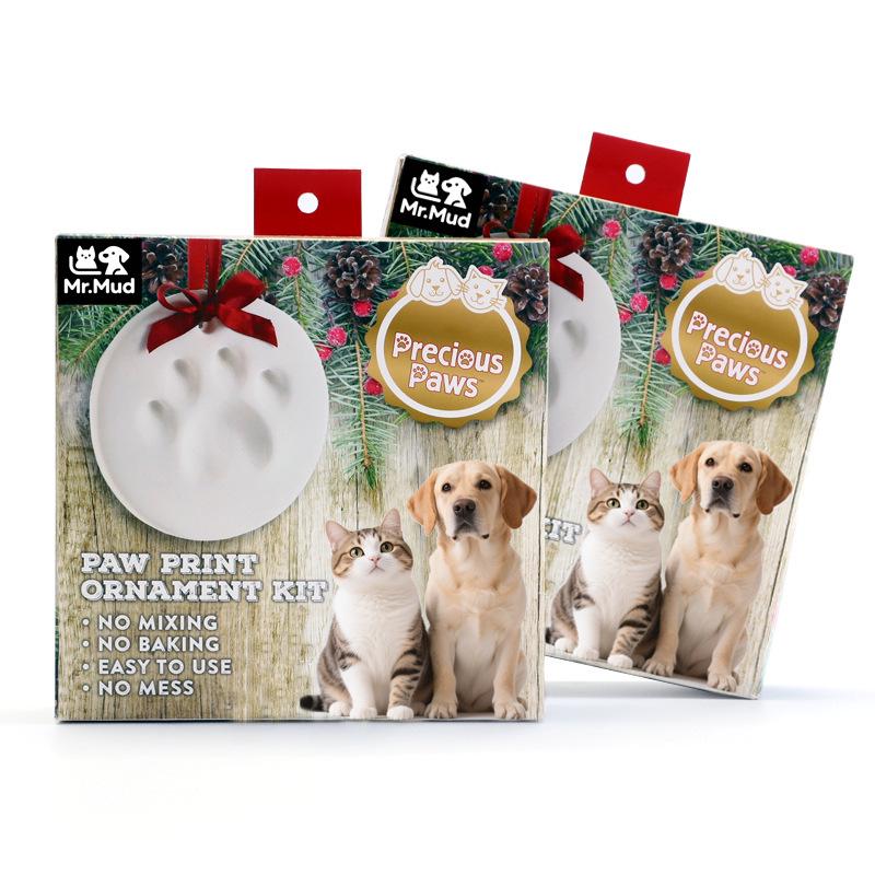 Paw Print Ink Pad Set: Pet Birthday Gift & Commemorative Handprint/Footprint Kit