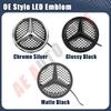 C200 E300 2026 Hot Chrome Silver OE Style Emblem Front Grille Star Emblems Logo For Mercedes Benz B W245 C W204 C300 C250 GLK X2