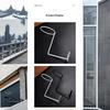 Iron Wall Mounted Display Rack Sturdy Frame Easy Setup Perfect For Retail Home Garage Ball Storage