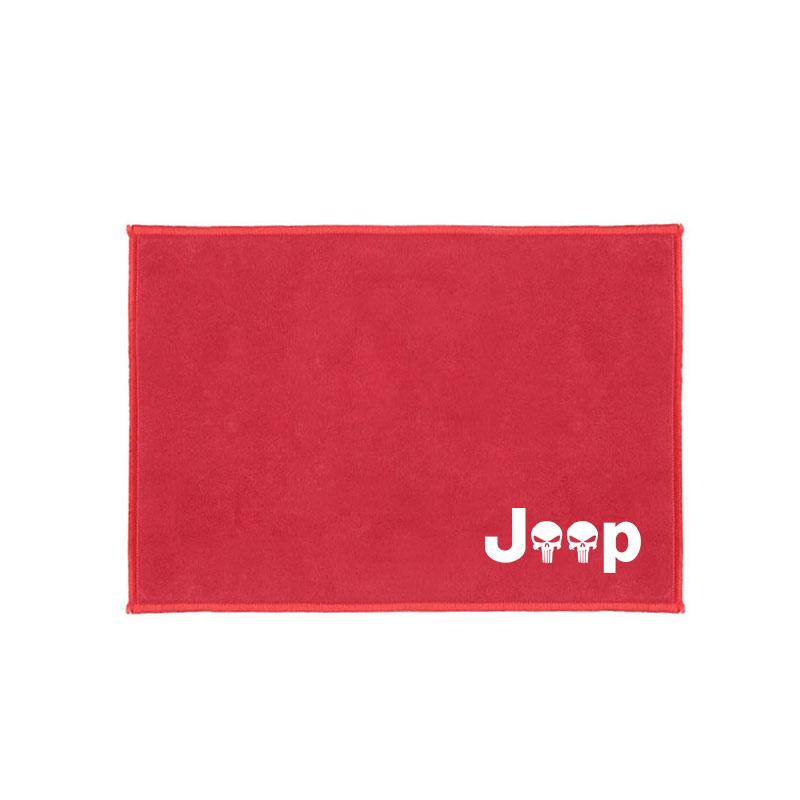 Cup Holders Car Washcloth Microfiber Towel Cleaning Rag Wipe Dry Cloth For Jeep Grand Cherokee Wrangler JK Gladiator Compass Ren