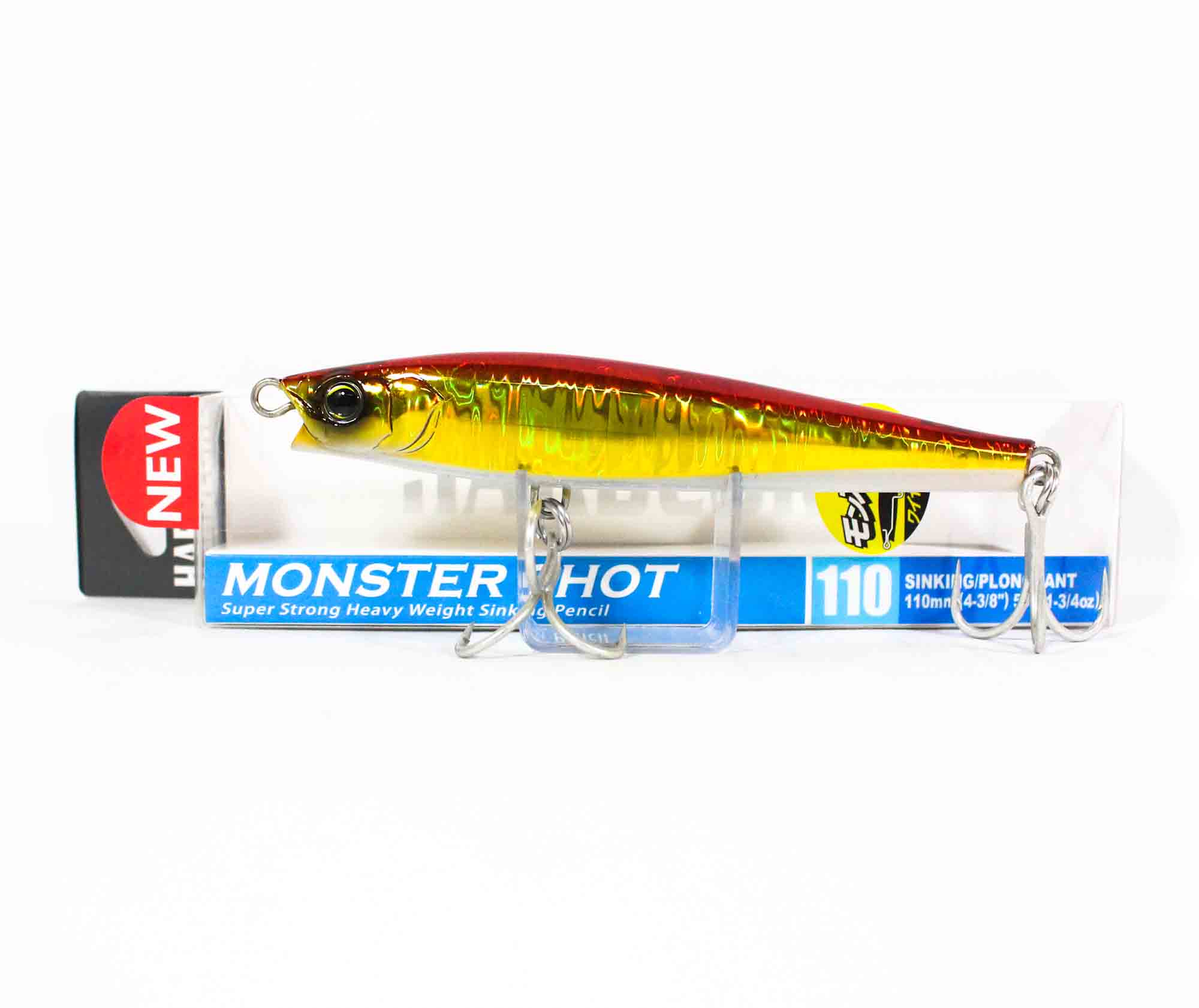 

Тонущая приманка Yo Zuri Duel Hardcore Monster Shot 110 F1208-HGR (9501)