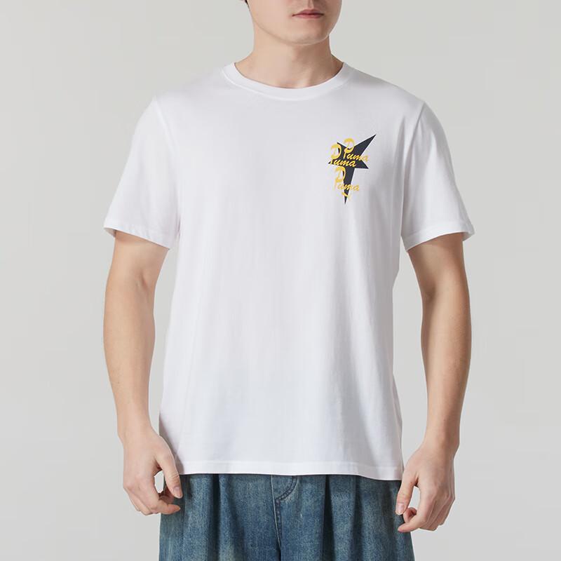 

Puma Men s ROAD TO UNITY Graphic Short Sleeve T-Shirt 634201-02 S