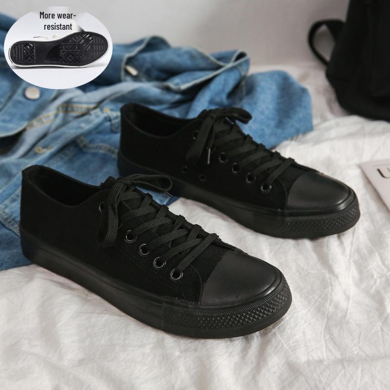 Kua Jing Dou Chuan Summer DIY High-Top Canvas Shoes - Breathable Unisex Design
