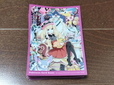 Pokémon Deck Shields Supplies Released In Heroine Serena Torchic Pachirisu TC ~XY Heroine~ 60 Sleeves 2015