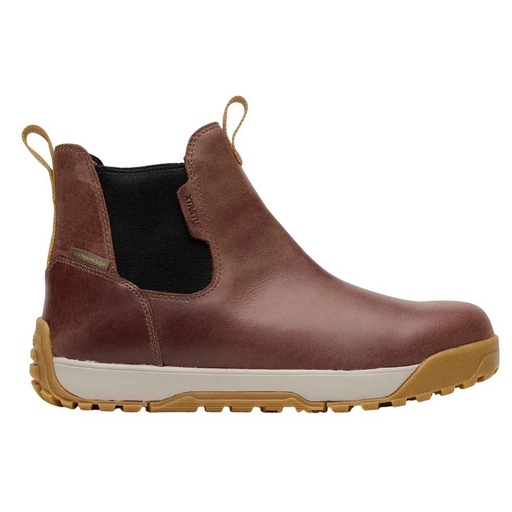 Xtratuf Mens Full Grain Leather Ankle Deck Boots