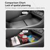 Center Console Lower Storage Box For Hyundai Tucson 2025 Only for Electronic Transmission Organizer Tray Black