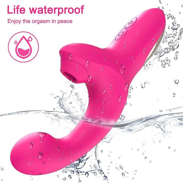 20 rychlostí Výkonné dildo Vibrátor Ženský klitoris Přísavka klitorisu Stimulátor klitorisu mimický prst vrtící sexuální hračka pro ženy