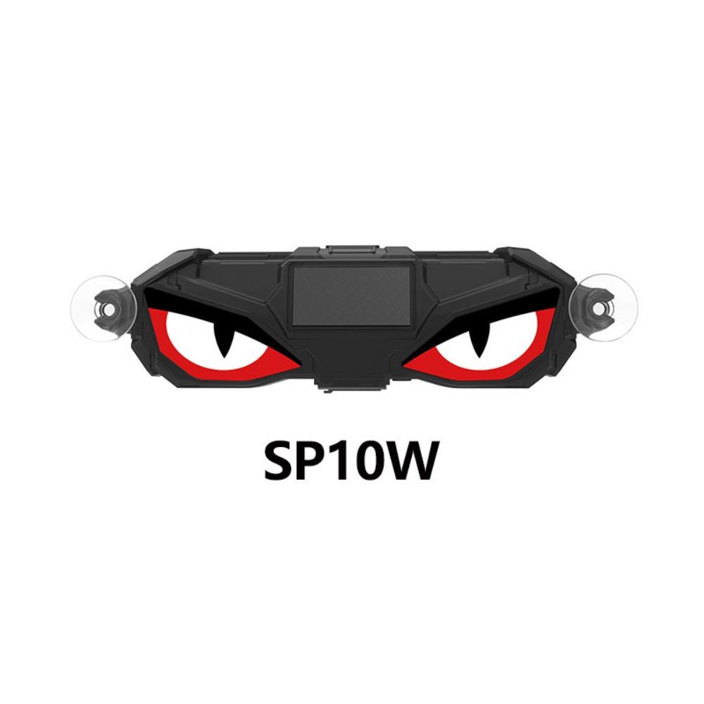 Suction Cup Devil Eyes Car Lights Vibration Lights on Car Warning Light  Car Decoration