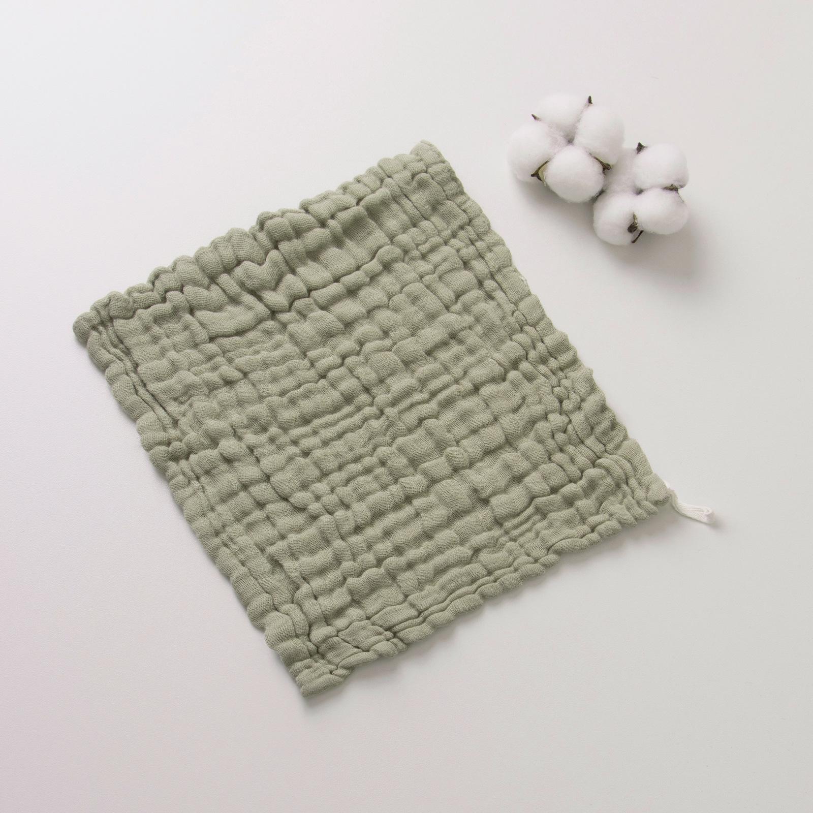 

Шестислойная марлевая салфетка для новорожденного 30x30 см - Класс А слюнявчик