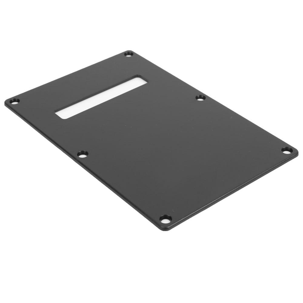 Black/White Electric Guitar Cover Plastic Pick Guard Plate Guitar Backplate For Electric Guitar