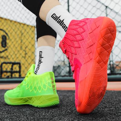 Herren Basketballschuhe Mesh Bequem Flache Trainingssneaker Hochwertige Basketballstiefel für Herren