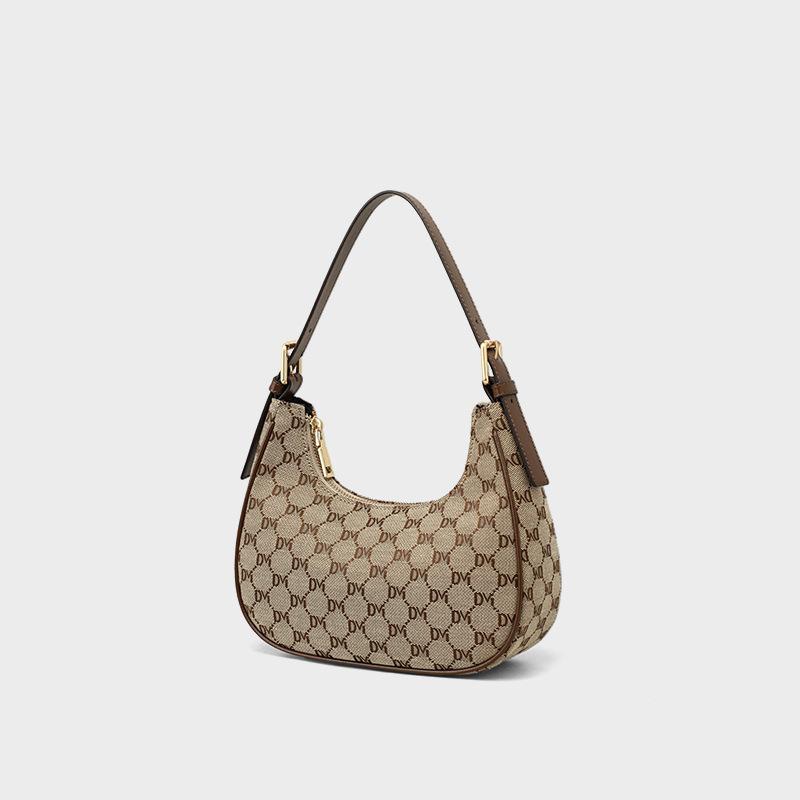 Women's Crossbody Bag Women's Underarm Bag Advanced Sense All-in-one Presbyard Single Shoulder Crescent Bag
