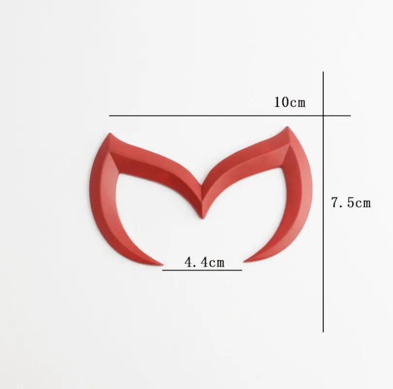 Emblema Metallo 3D Pipistrello Portellone Posteriore Auto Badge Adesivo Decalcomanie Per M3 M6 M7 Atenza CX-30 50 60 MX-5 CX-3 5 7 Accessori Styling