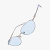 RECLOW Stainless Epoca Sunglass Blue