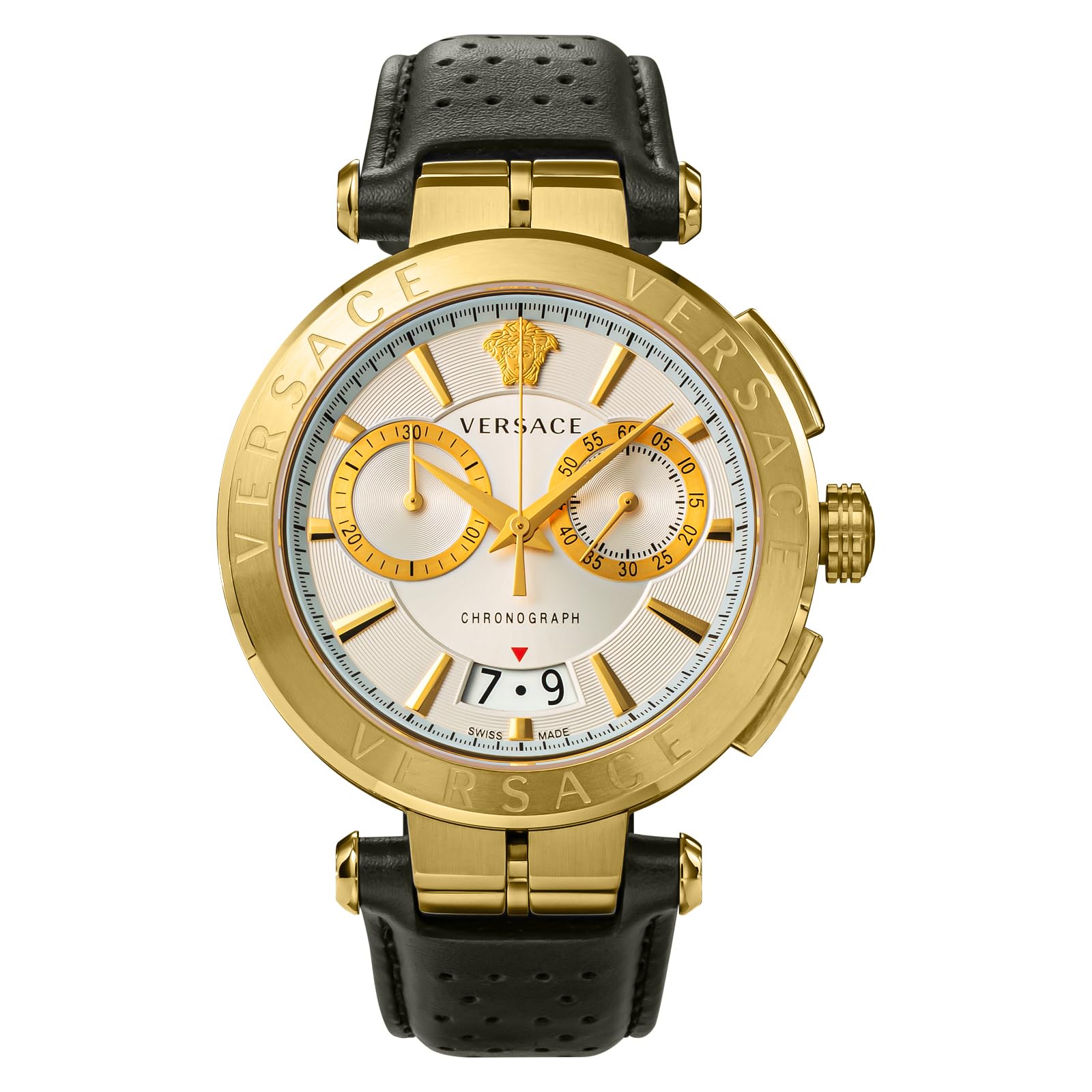 

Casual Watch Aion VE1D02924 Black [Versace] Men s [Item] білий