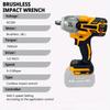 Nantong High Torque Brushless Electric Impact Wrench with Rechargeable Lithium Battery for Auto Repair
