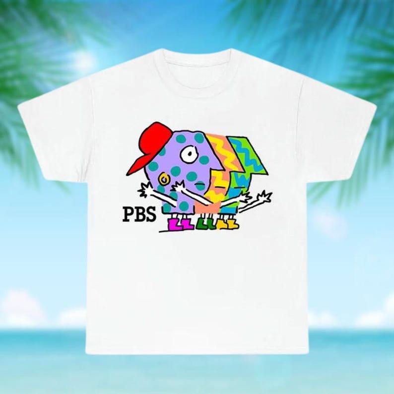PBS Kids T-Shirt, Protect PBS Shirt, Comfort Colors PBS Shirt, Political Protest Unisex T-Shirt S