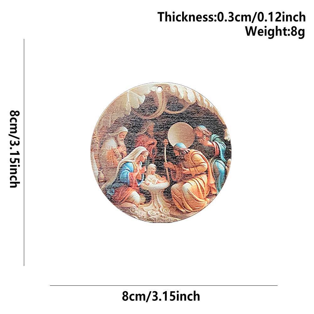 In-Stock Baptism & Easter Wall Decor Pendant for Baby Birth or Church Celebrations