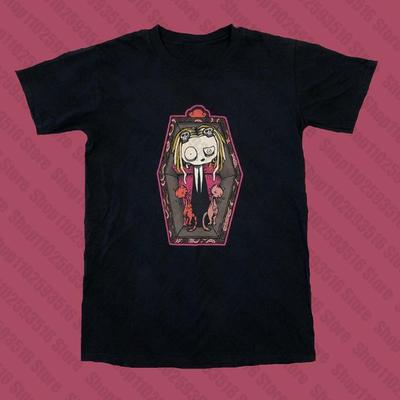 T-shirt Punk Y2K Manica Corta Top Carino Goth Vintage Street T-shirt Donna Tempo Libero Base T-shirt Donna 2025 Estate Outfit per Coppie