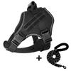 Tactical Anti-Pull Dog Harness & Leash for Medium to Large Breeds - Ideal for Border Collies & Golden Retrievers