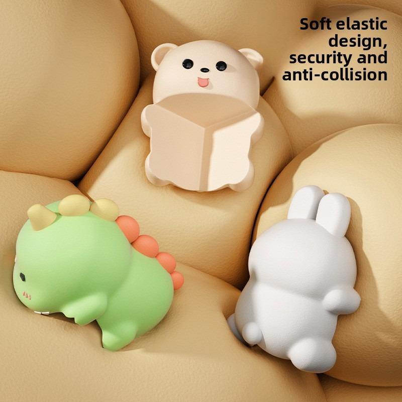 2/8pcs Mini Corner Protector Table Edge Soft Packaging Anti-Collision Strip For Children Cartoon Sticker Baby Protection
