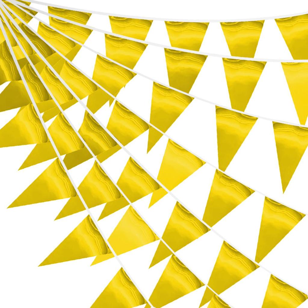 10m Independence Day Triangle Flag Banner - Party Room Decoration