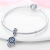 Charms Original Copper Magic Eye Hand Pendant Beads Fit Bracelet Diy Fine Gift Women Delicate Jewelry Accessory