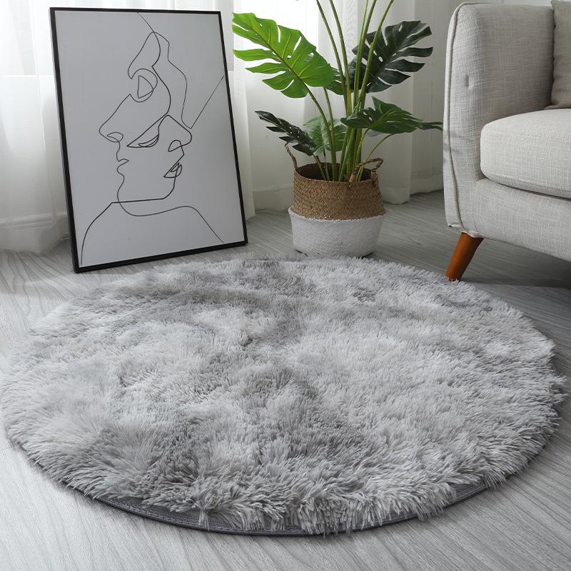 Tie-Dye Rundteppich für Wohnzimmer, Schlafzimmer oder Büroräume